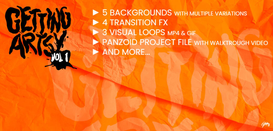 ILLUSTRATE:GRADIENTS - A Mini Graphics Pack. Contains Gradients, Overlays, and Textures.